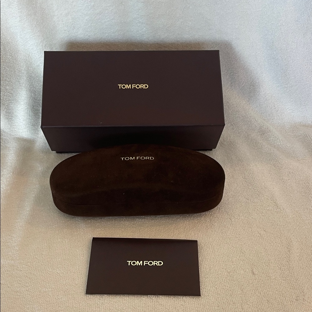 Tom Ford Dark Brown Eyewear Case